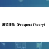 展望理論（Prospect Theory）